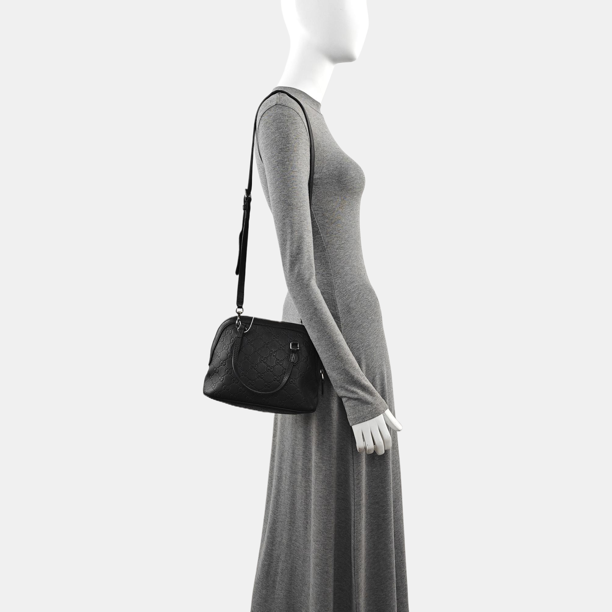 Dome Calfskin Black