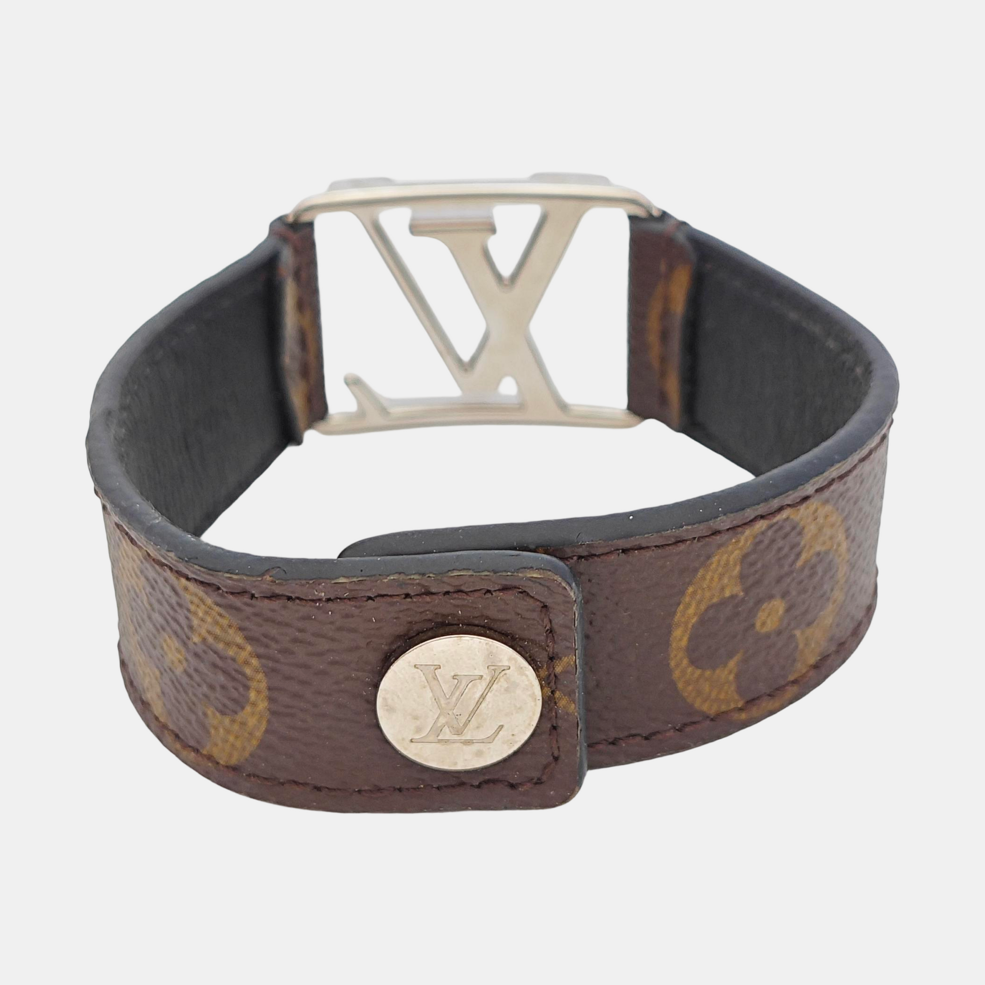 HOCKENHEIM Leather Brown Bangle