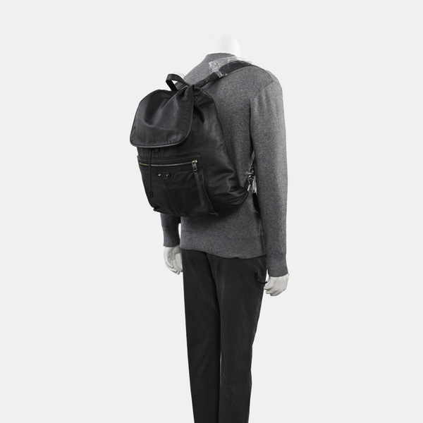 Classic City Medium Lambskin Black