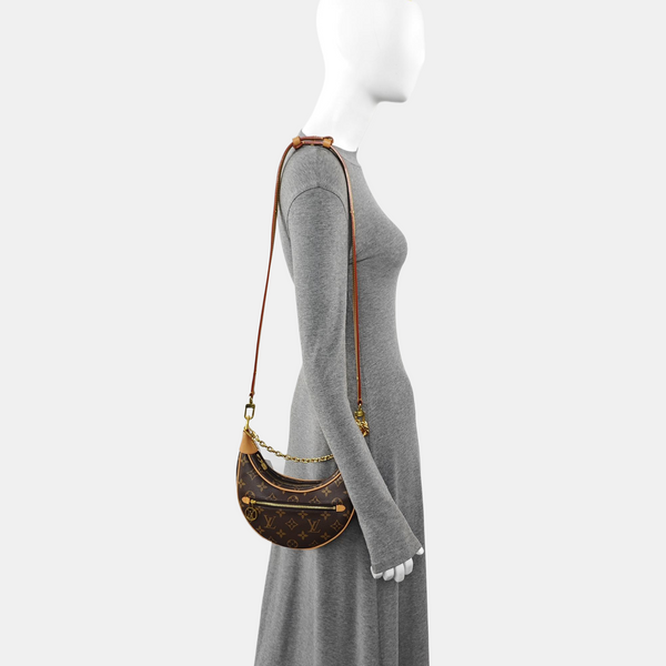 LOOP Monogram Coated Canvas Brown