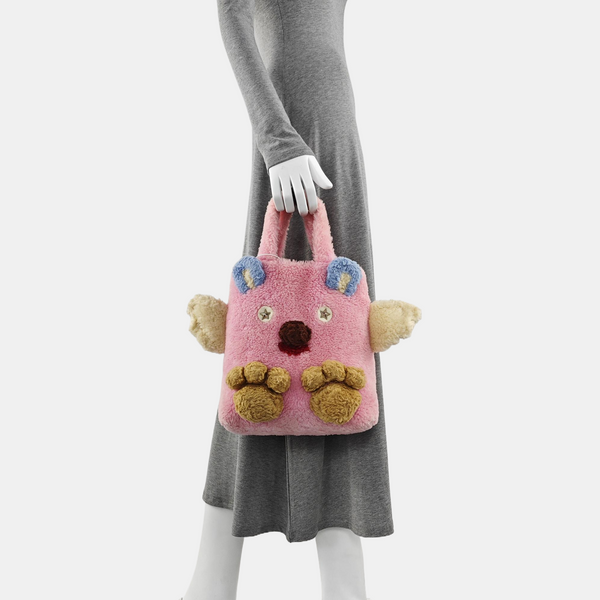 Children’s GG Bucket Sheepskin Pink
