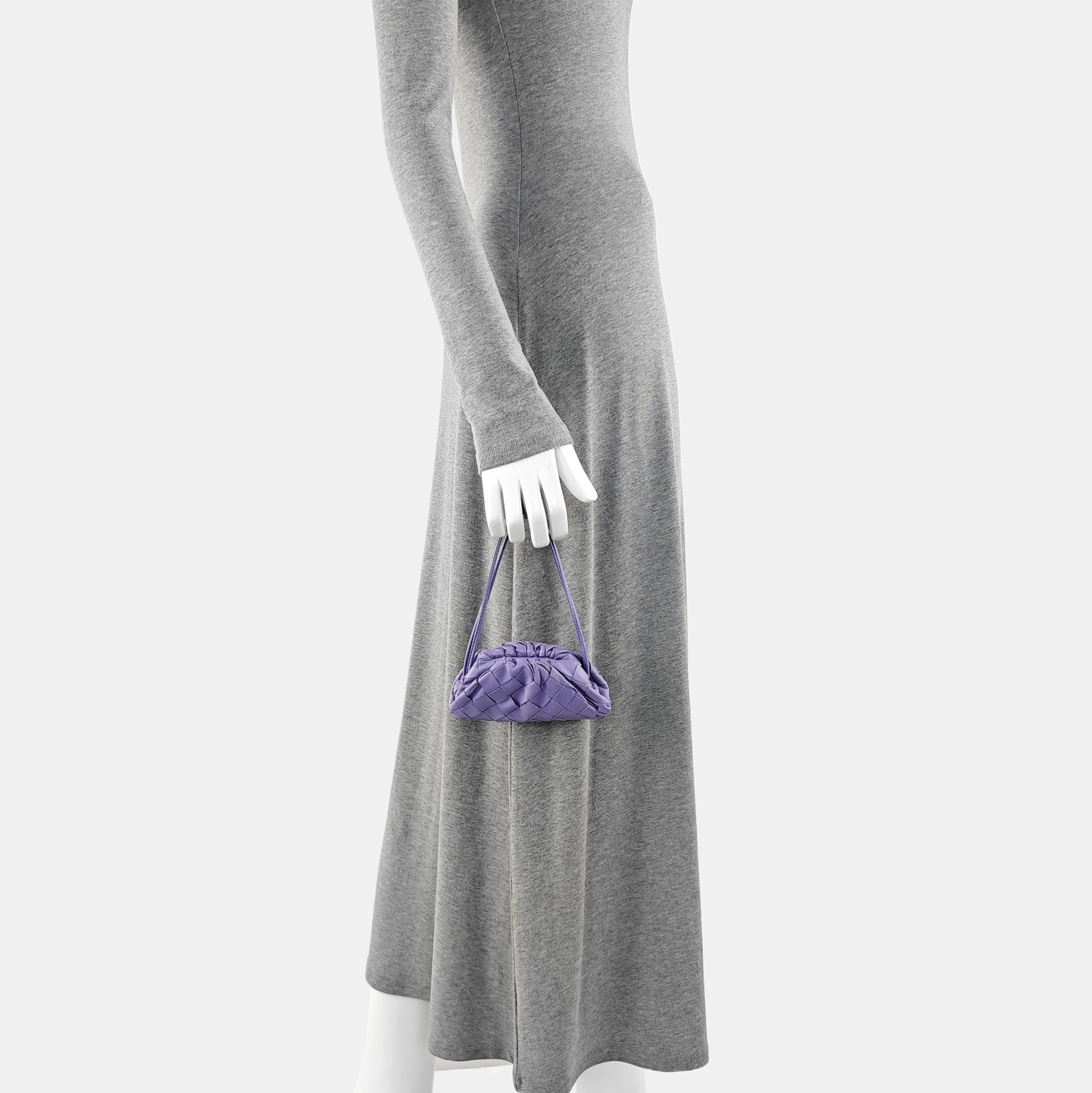 The Pouch Lambskin Purple