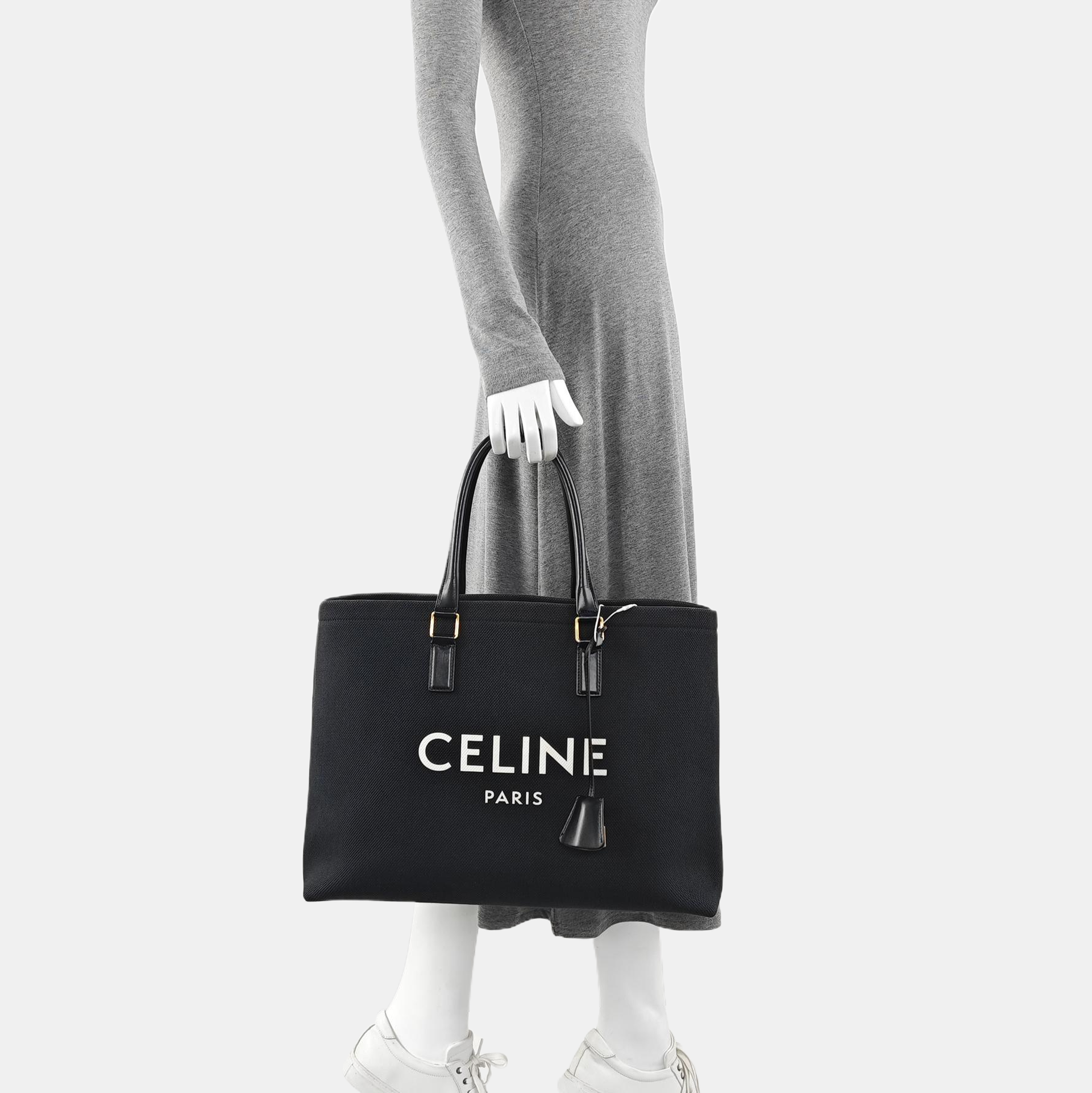 CABAS CELINE Canvas Black