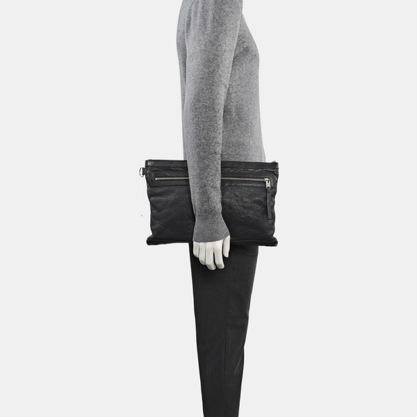 Classic City Medium Lambskin Gray