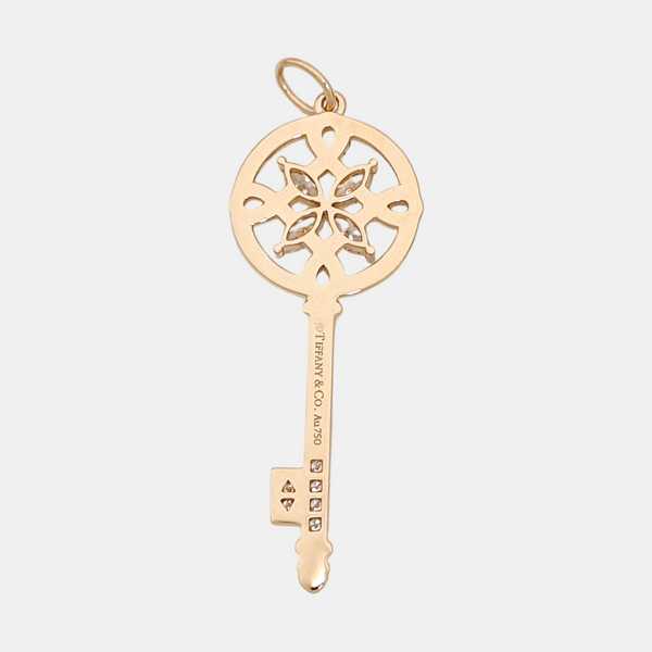 Tiffany Keys 18k Rose Gold Pendant