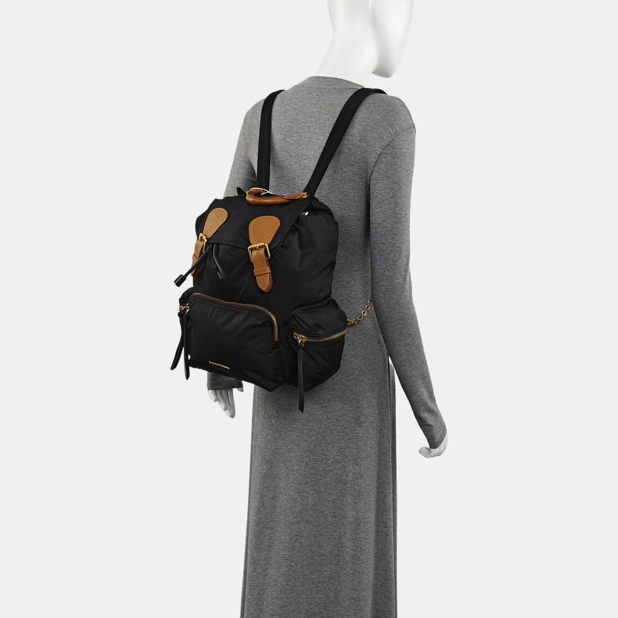 The Rucksack Nylon Black