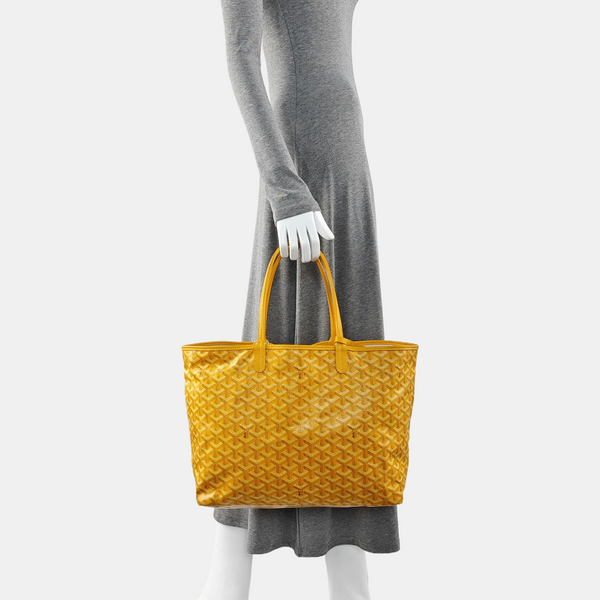 Anjou PM Coated Canvas Yellow