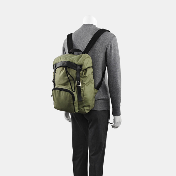 Canvas Backpack Green