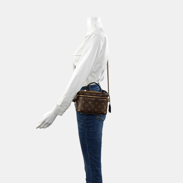VANITY PM Monogram Coated Canvas Brown