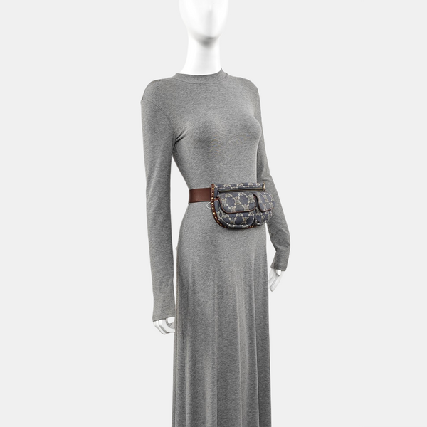 Canvas Belt Bag Blue
