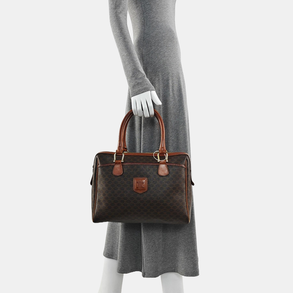 MACADAM Coated Canvas Brown