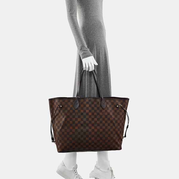 Authenticated pre-owned  NEVERFULL GM Coated Canvas Brown - Tote Bag at Looply