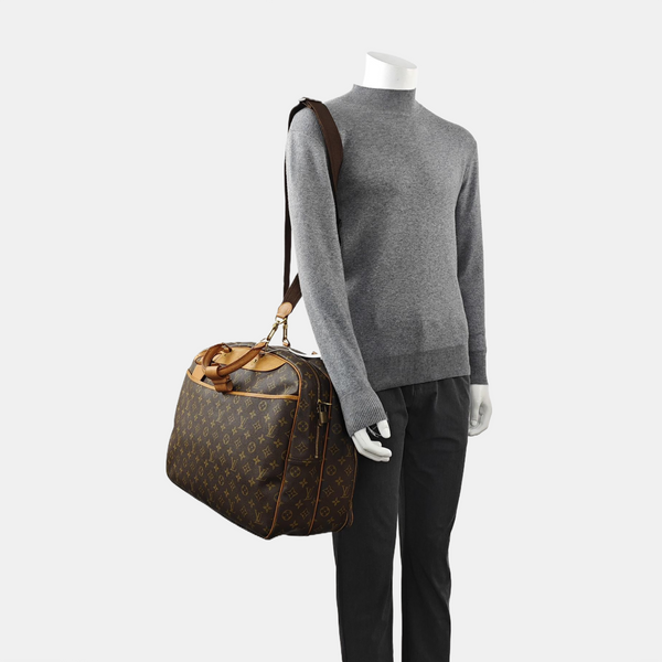 ALIZÉ Monogram Coated Canvas Brown