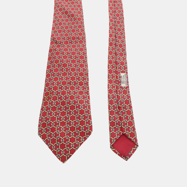 Red Mulberry Silk Tie