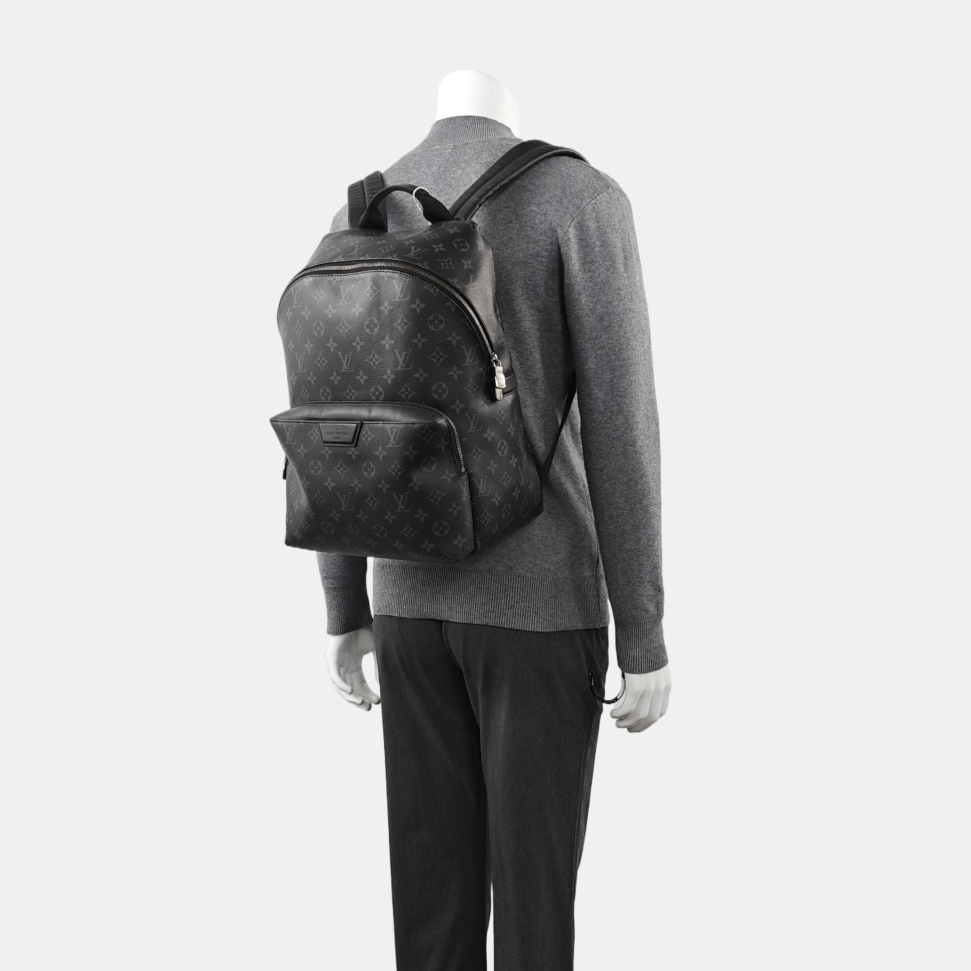 DISCOVERY PM Monogram Coated Canvas Black