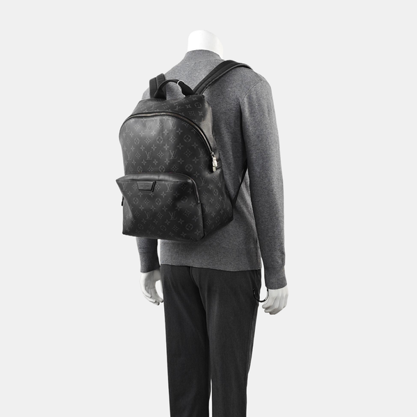 DISCOVERY PM Monogram Coated Canvas Black