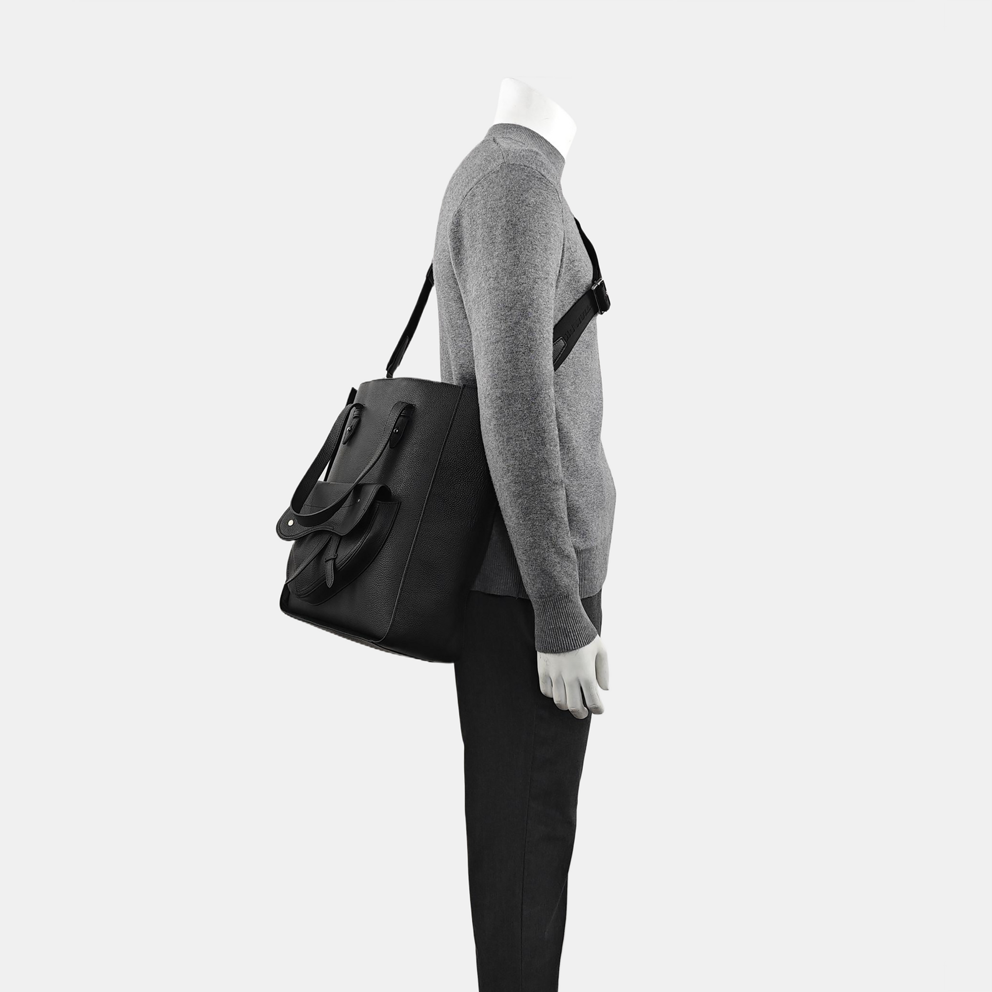 Calfskin Tote Bag Black