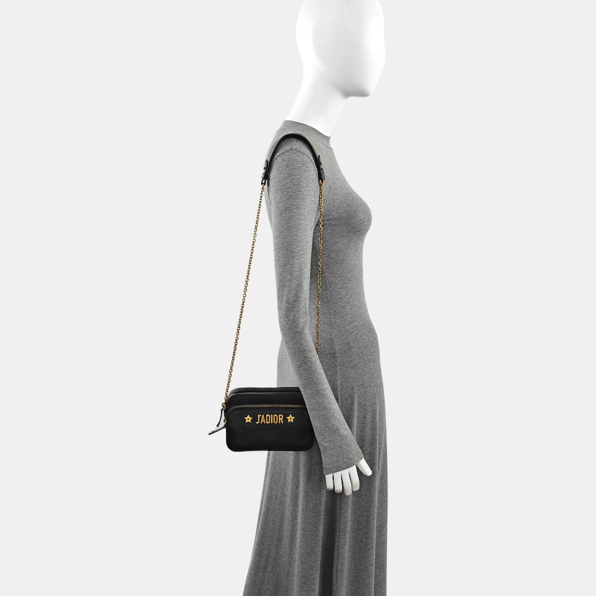 J'adior Calfskin Black