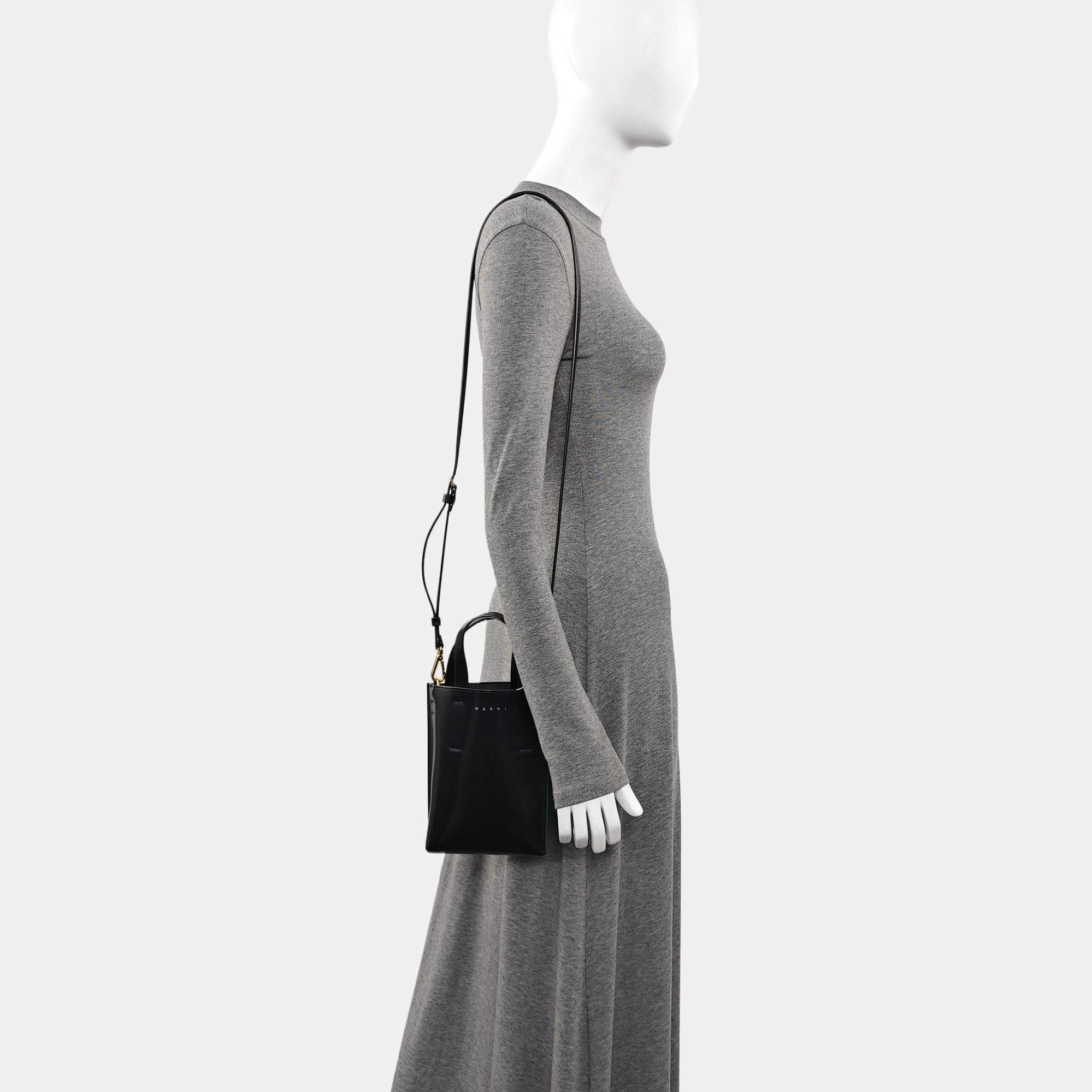 Calfskin Tote Bag Black