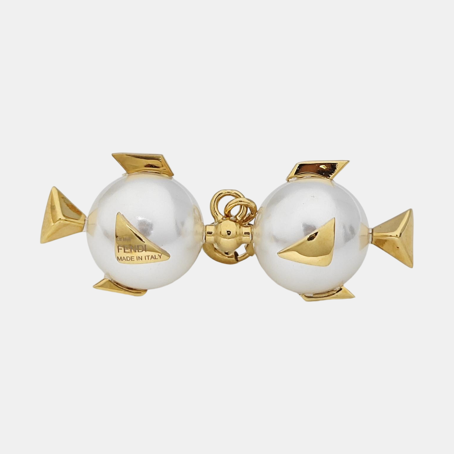 Faux Pearl White Pendant