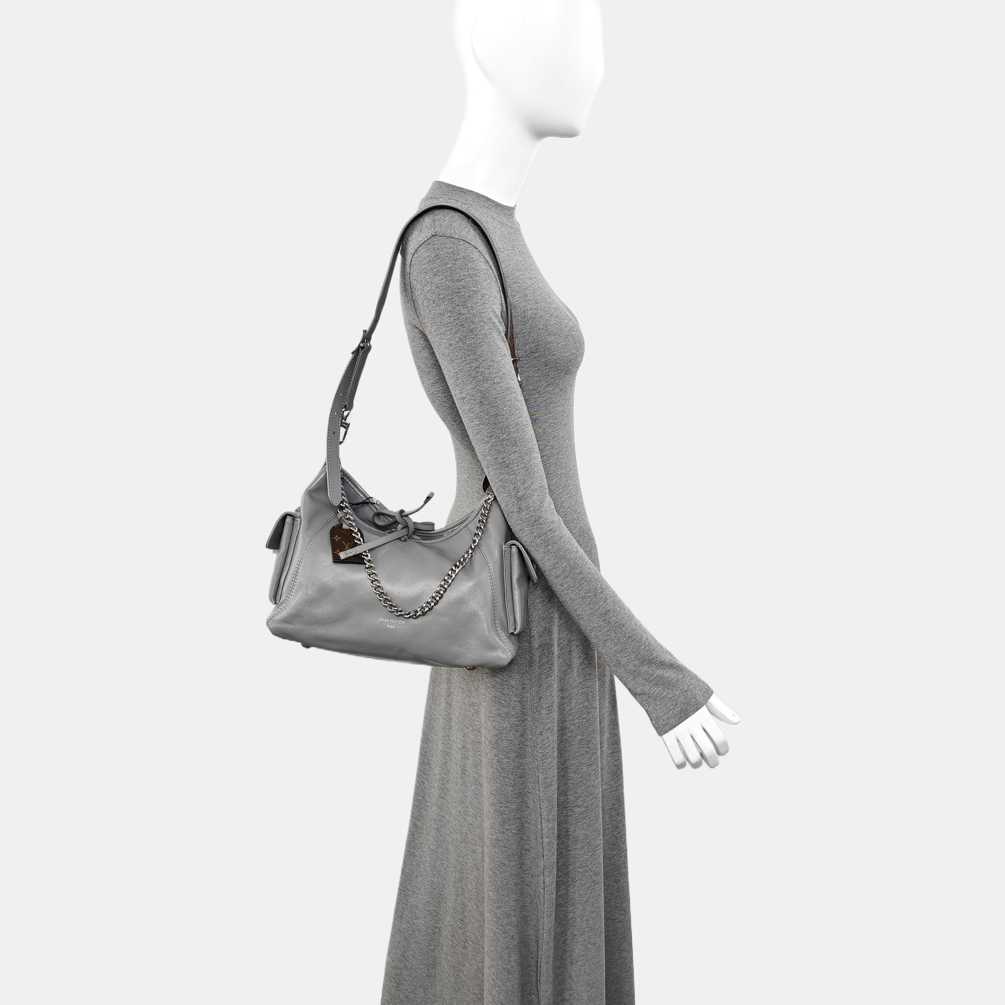 CARRYALL Small Lambskin Gray