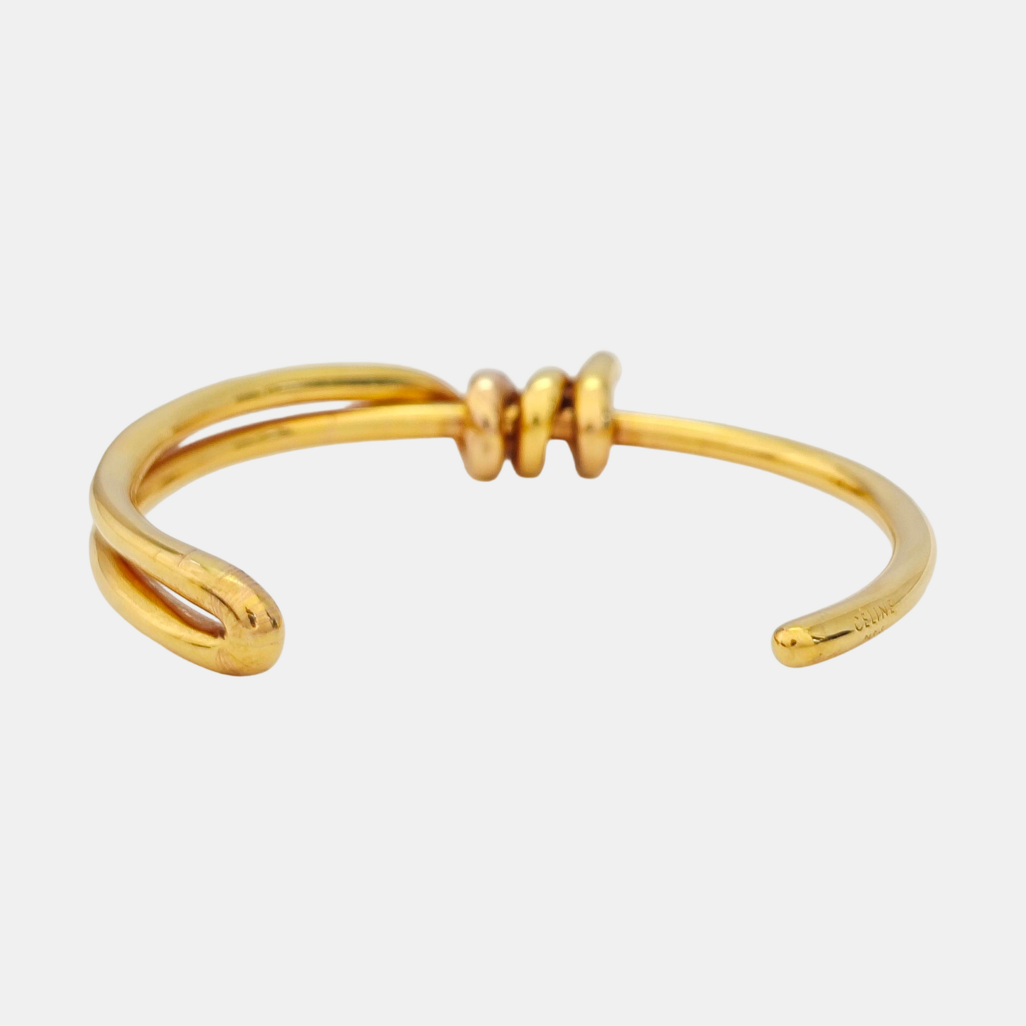 KNOT Metal Gold Bangle