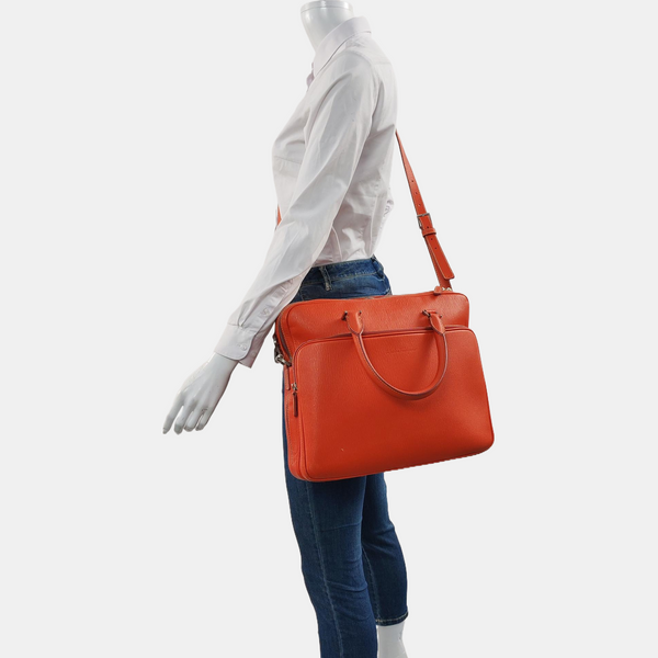 Calfskin Crossbody Bag Red