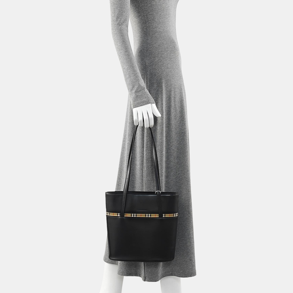 Calfskin Tote Bag Black