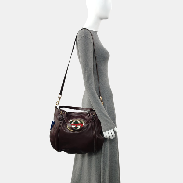Britt Medium Calfskin Brown