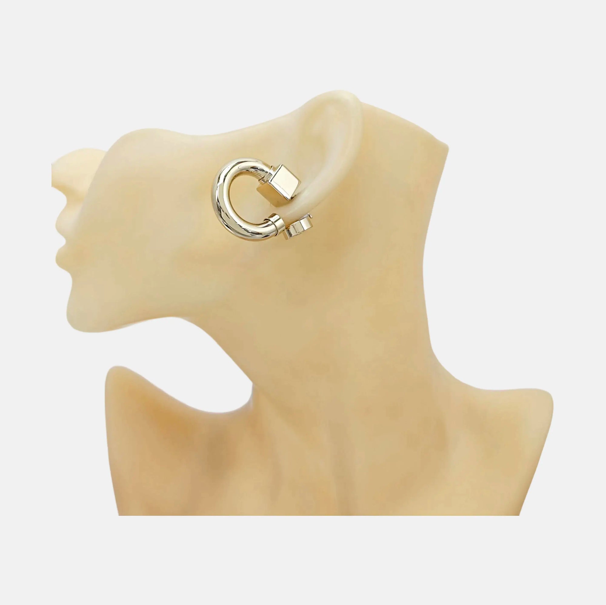 Metal Gold Earrings