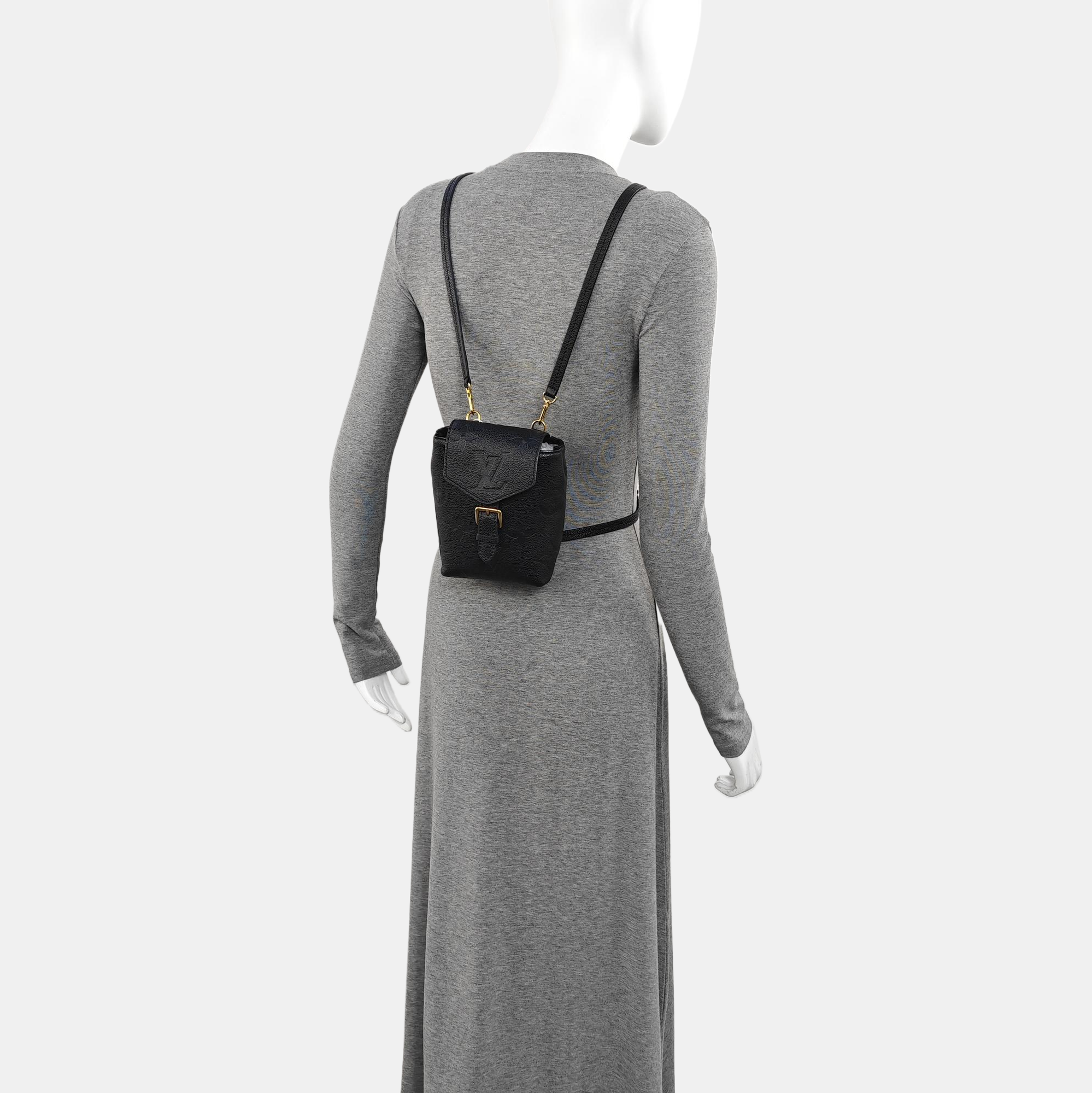 TINY Calfskin Black