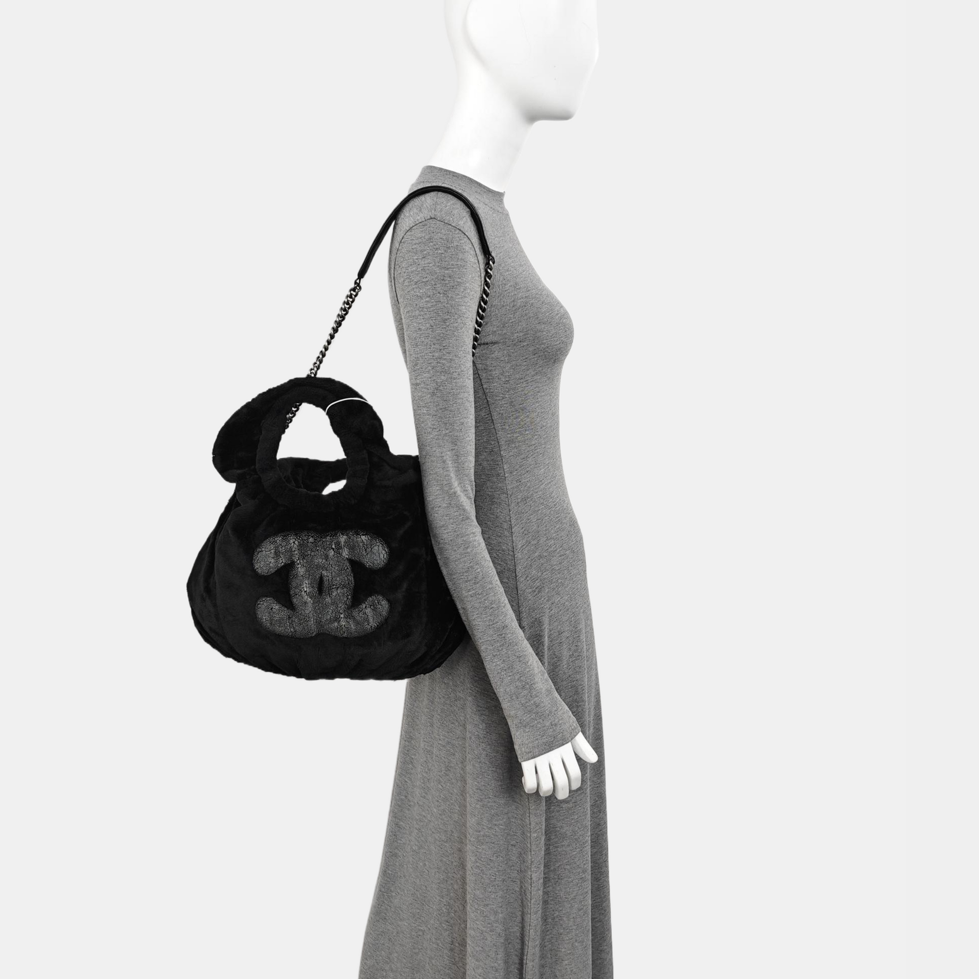 Fabric Tote Bag Black