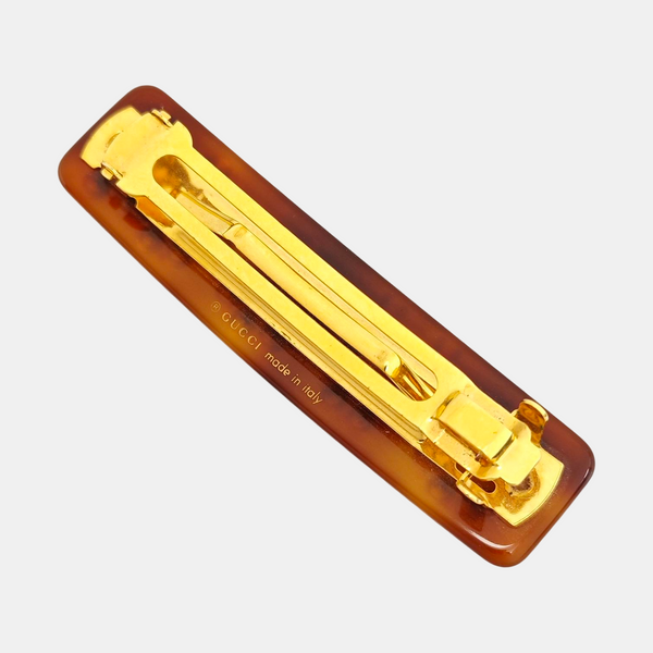Synthetic Hair Clip Brown