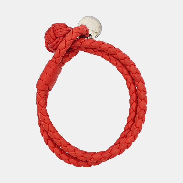 Leather Red Bracelet