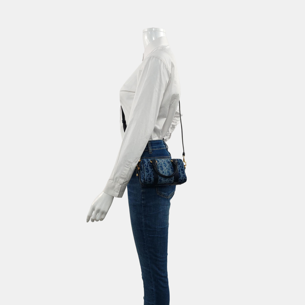 Groove 16 Mini Oblique Denim Blue