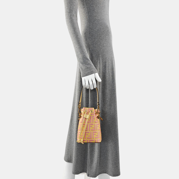 Mon Tresor Mini Calfskin Yellow