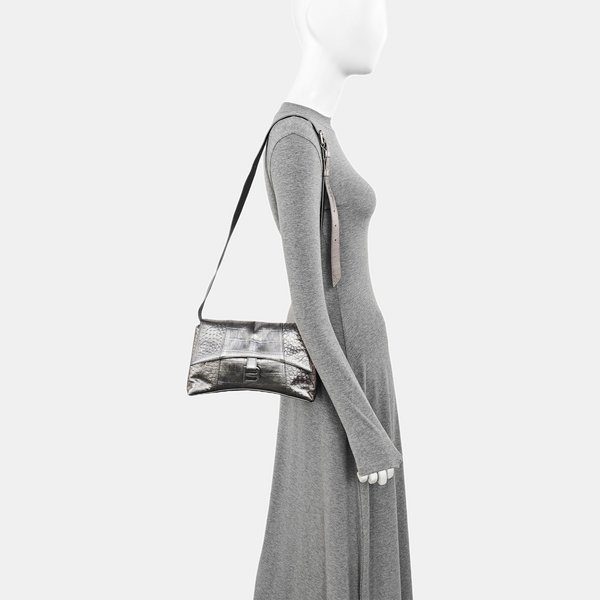 Downtown Calfskin Silver