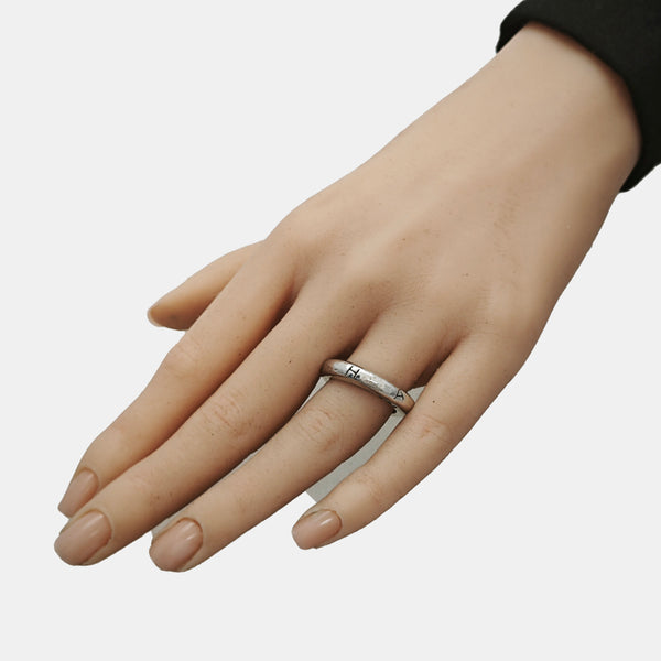925 Sterling Silver Ring EU 53