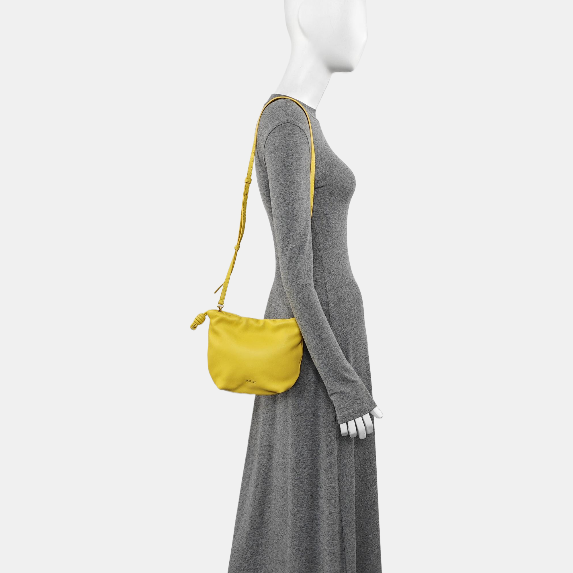 Flamenco Mini Lambskin Yellow