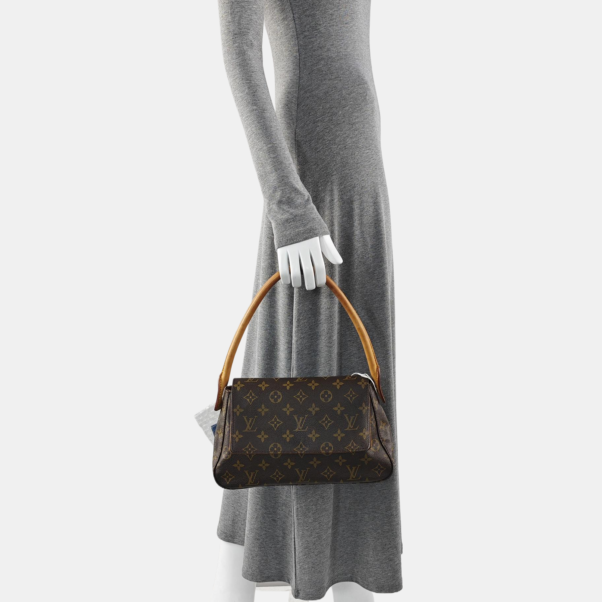 LOOPING PM Monogram Coated Canvas Brown