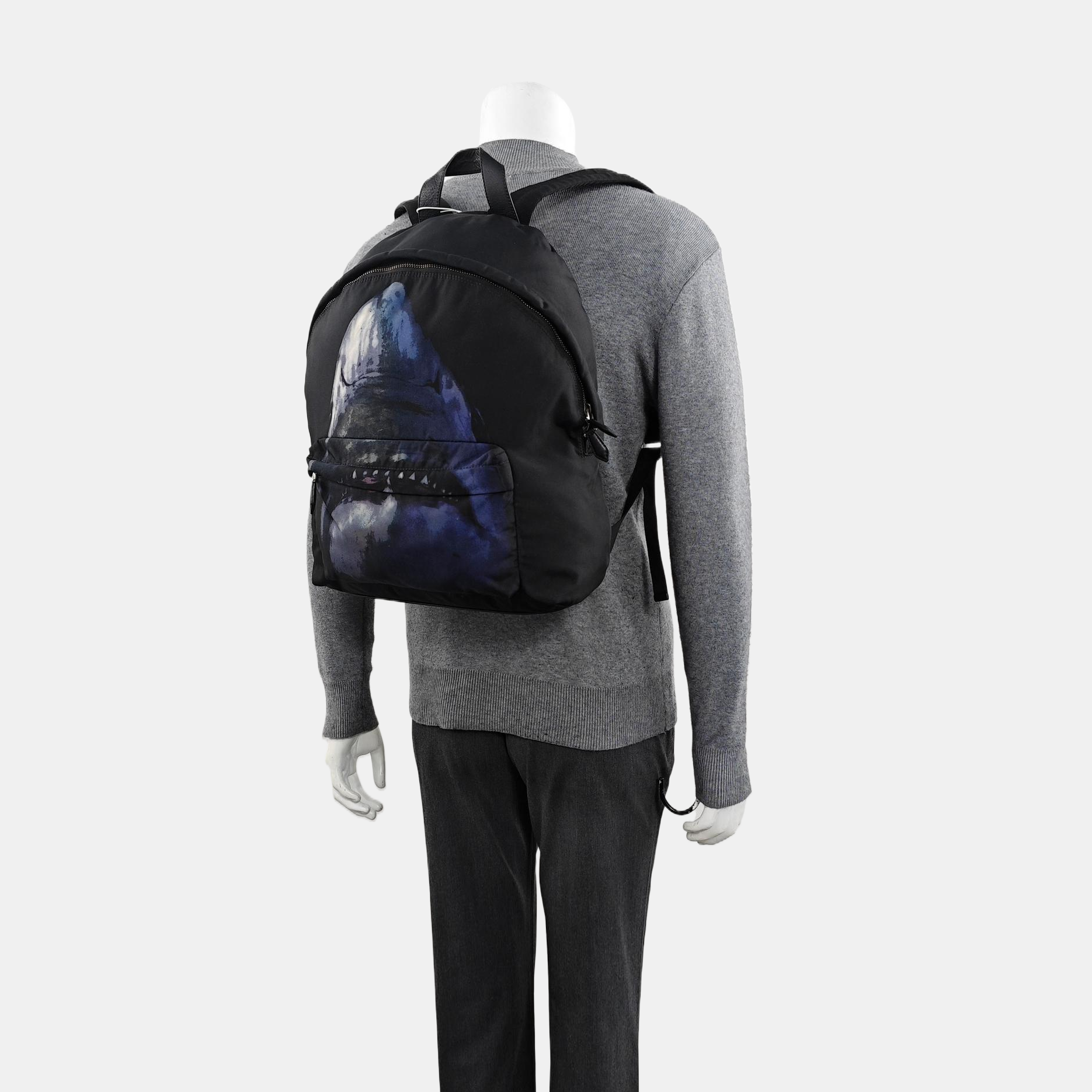 Canvas Backpack Black