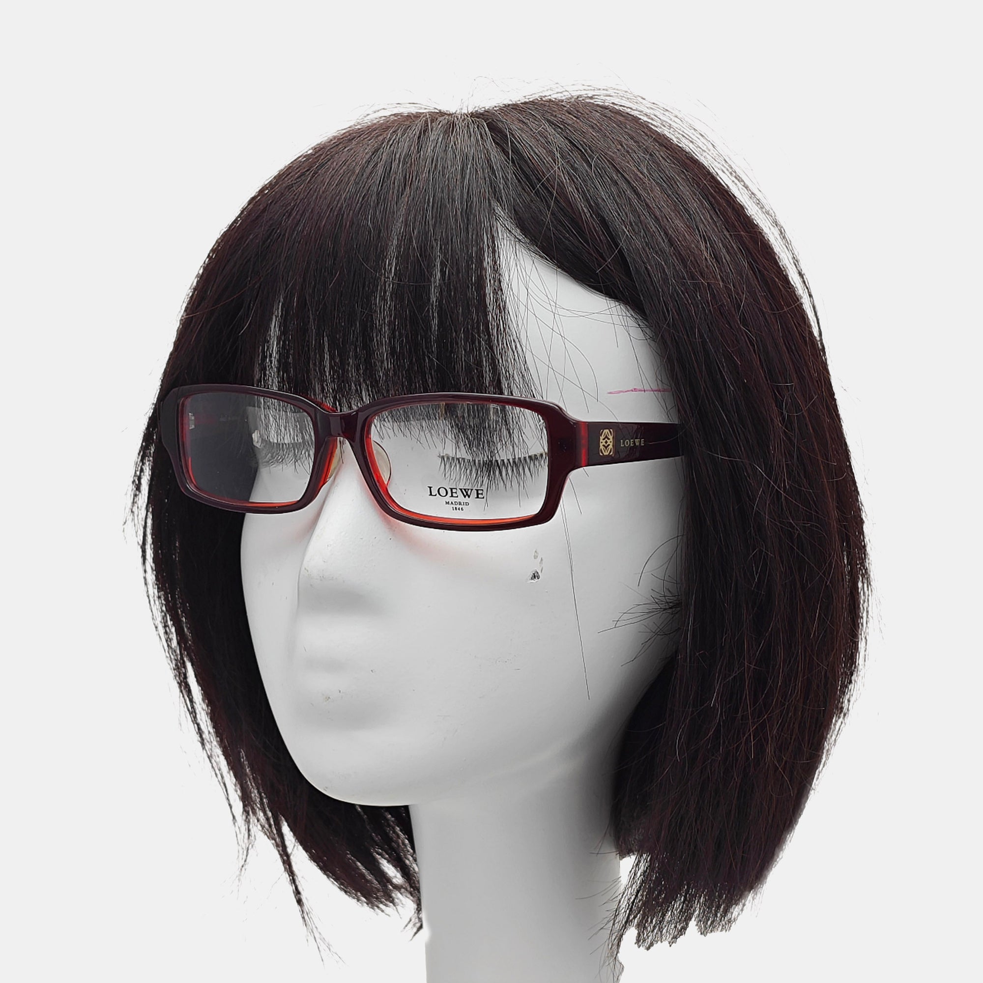 Synthetic Eyeglasses Red