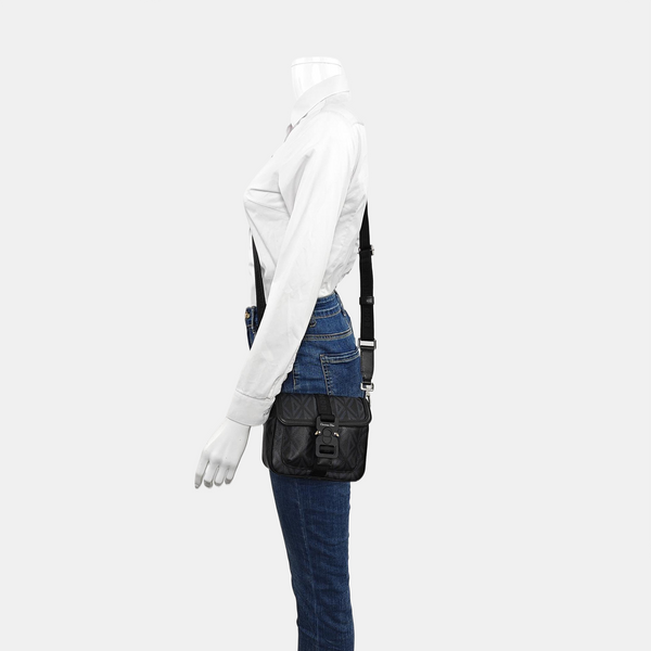 Hit The Road Mini Coated Canvas Black