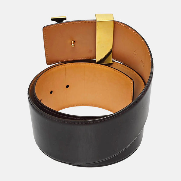 Leather Belt Red