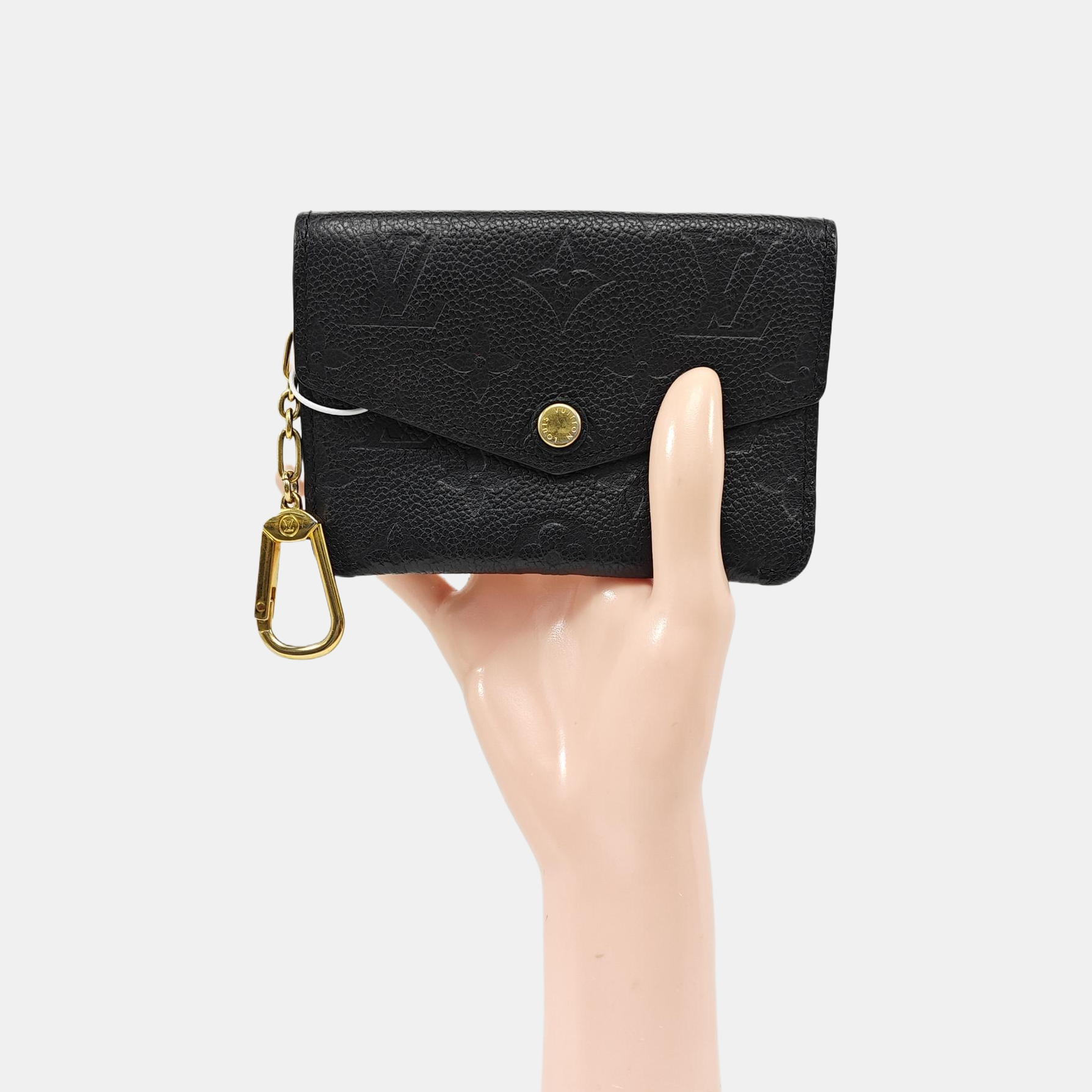 Calfskin Key Pouch Black