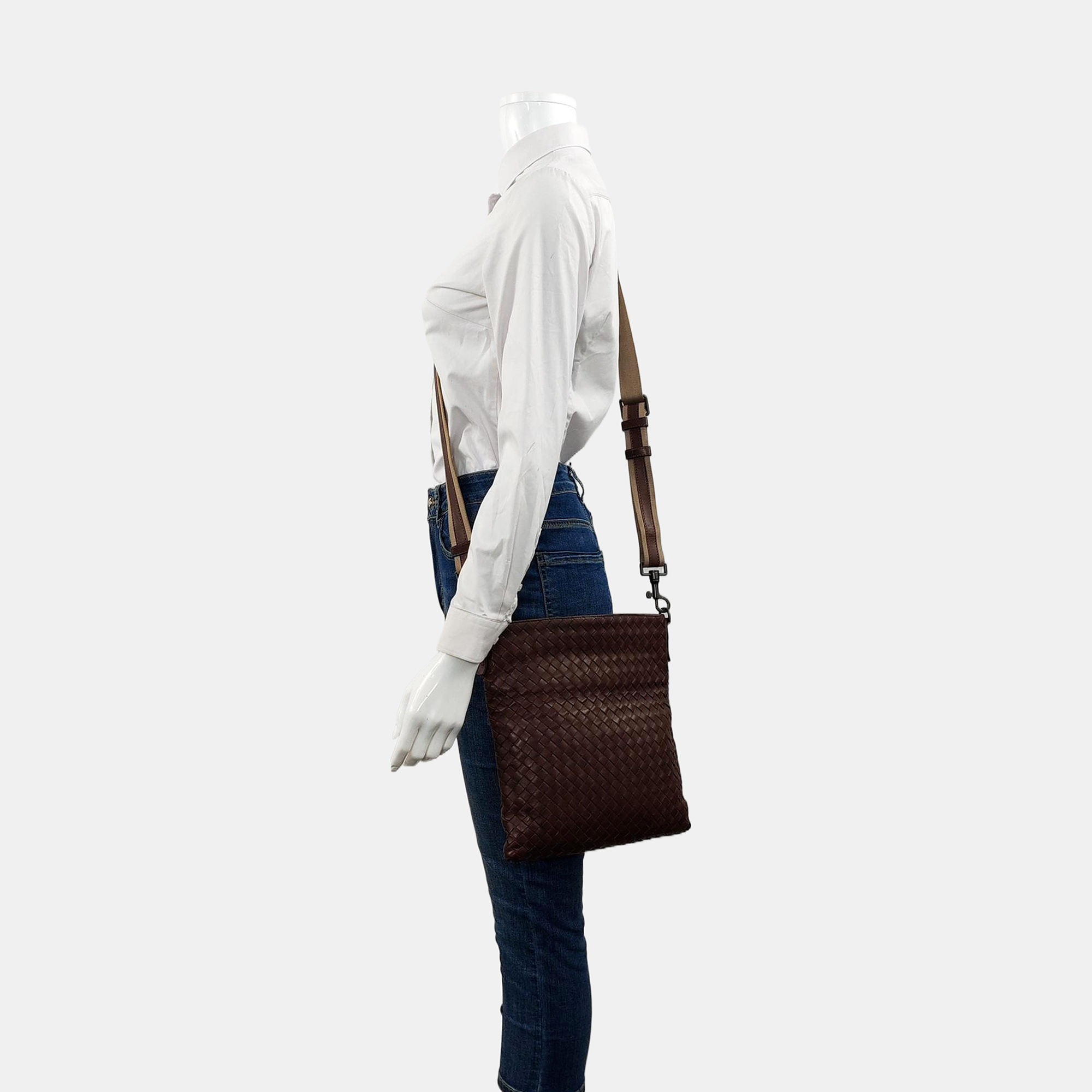 Messenger Calfskin Brown