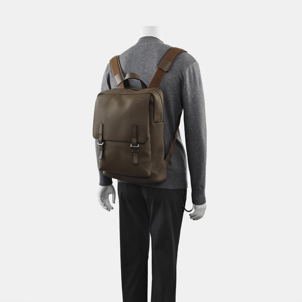 Calfskin Backpack Gray