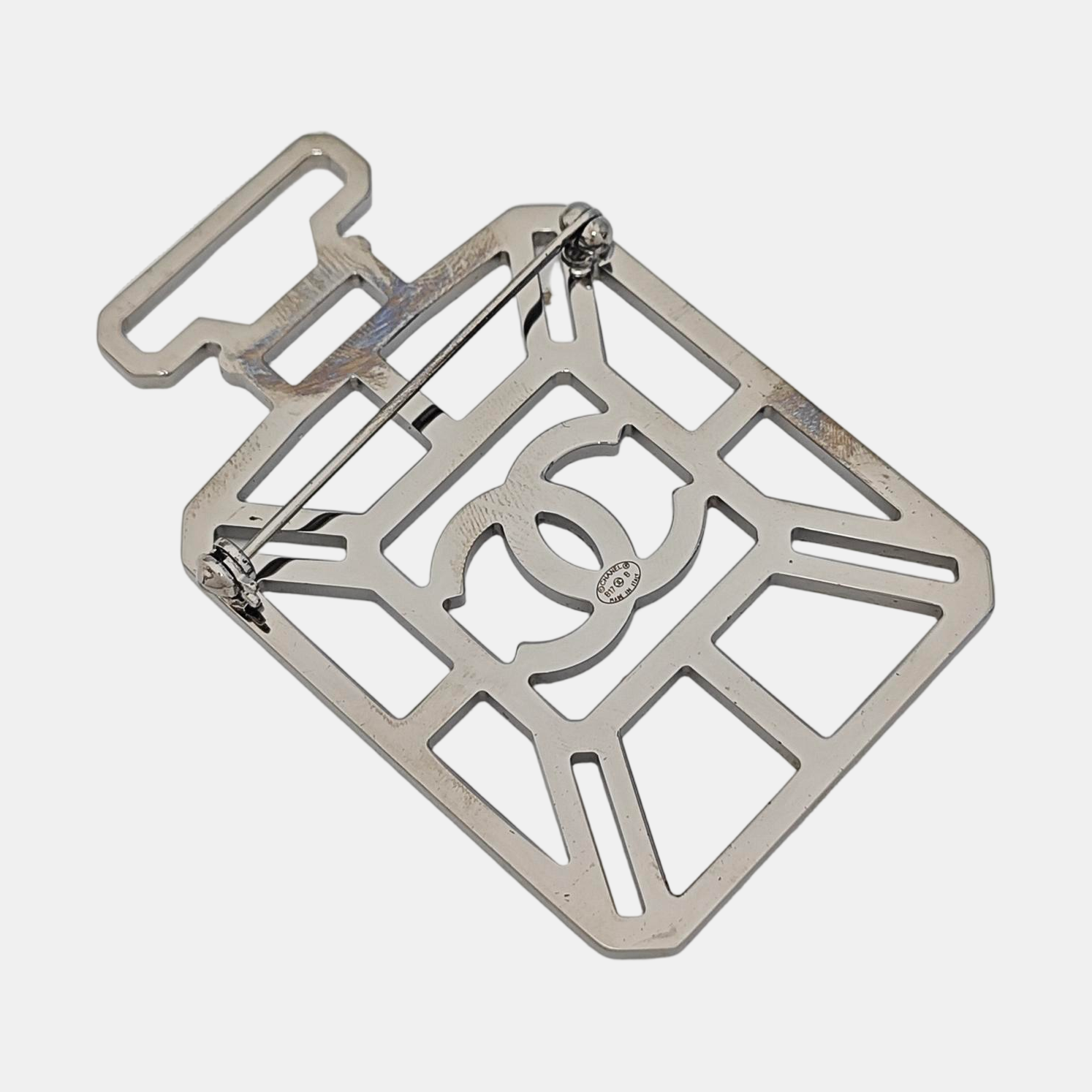 Metal Silver Brooch