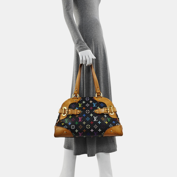 LV × TM CLAUDIA Monogram Coated Canvas Black