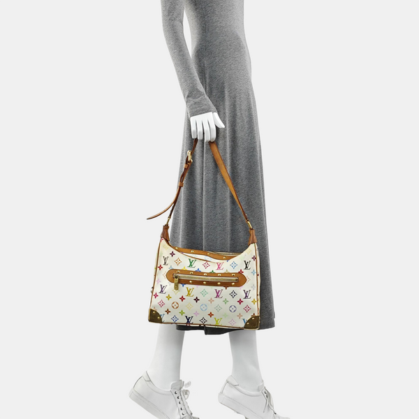LV × TM BOULOGNE Monogram Coated Canvas White
